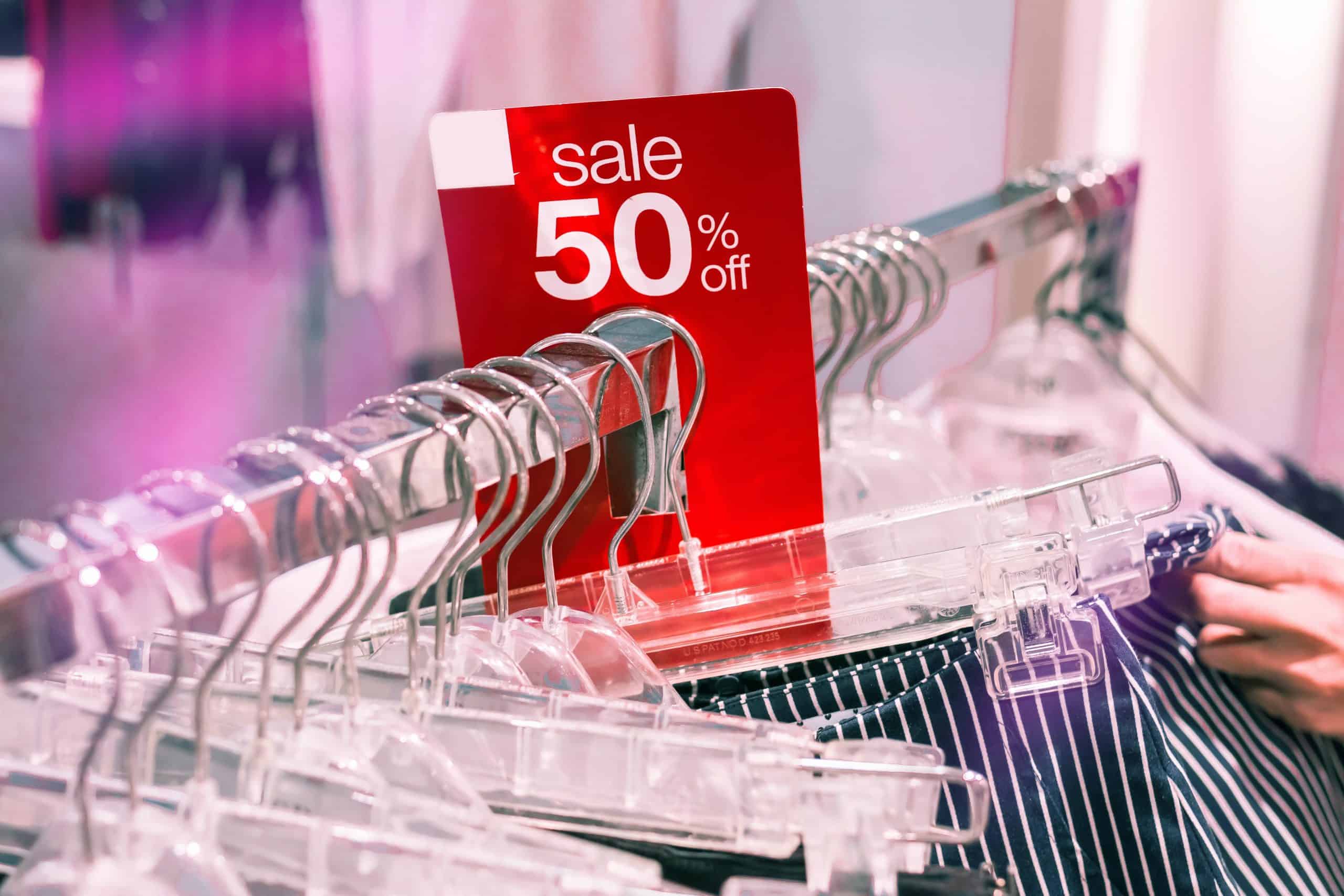 Sale rack