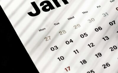 January calendar