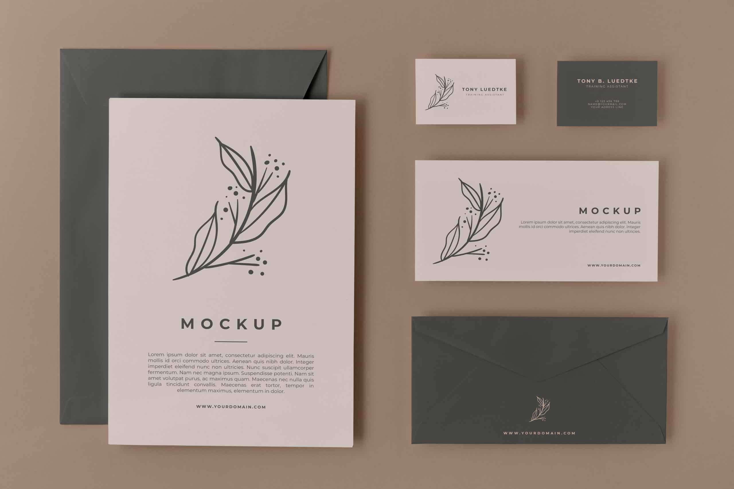 Unique stationery samples