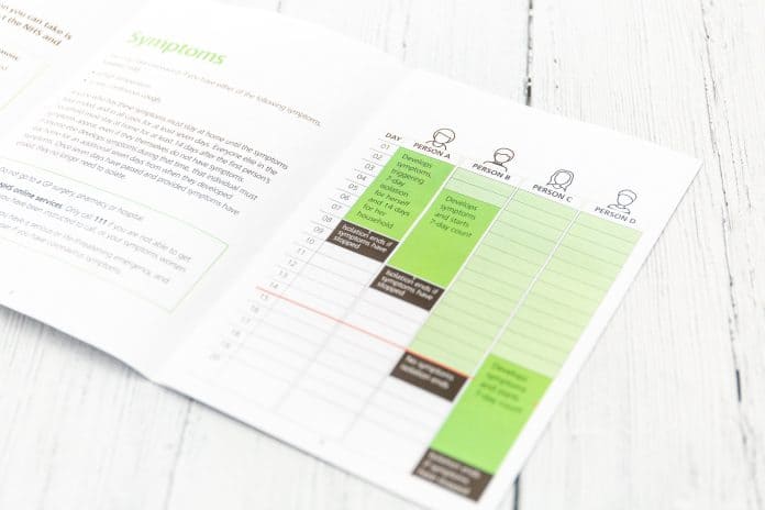 modern design business brochure