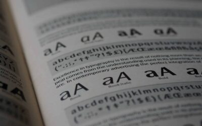 Printed fonts