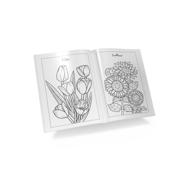 Custom Coloring Book Printing  Order Coloring Books & Activity Booklets  (for Crosswords, Puzzles, Sudoku, etc.)